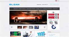 Desktop Screenshot of elsan-tr.com